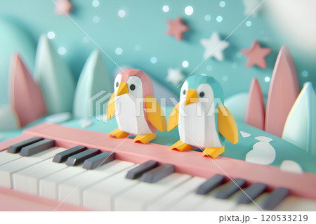 ペンギン君の楽しいピアノ発表会 120533219