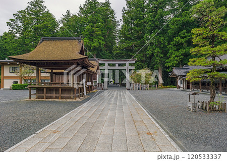 静岡 遠州一間宮小国神社 境内の風景 静岡 遠州一間宮小国神社 境内の風景 120533337