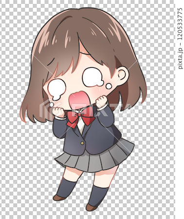 哭泣的女學生 120533775