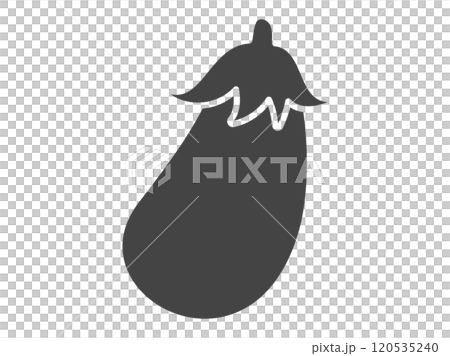 なす_黒アイコン 120535240