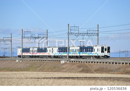 東武日光線　新古河ー栗橋　東武鉄道　6050系　634型　スカイツリートレイン 120536836