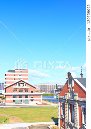 愛知県名古屋市、鍋屋上野浄水場の風景 120539096