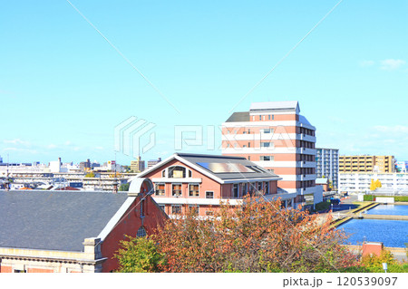 愛知県名古屋市、鍋屋上野浄水場の風景 120539097