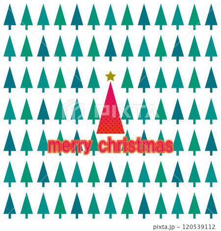 クリスマスツリー メリークリスマス クリスマスツリー メリークリスマス 120539112
