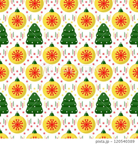 Happy holidays seamless background for Christmas and New Years weekend. Happy holidays seamless background for Christmas and New Years weekend. 120540389