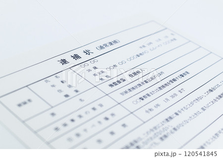 強盗致傷罪の逮捕状(闇バイト) 強盗致傷罪の逮捕状(闇バイト) 120541845