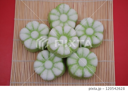 Kue Putu Ayu is one of the traditional wet cakes that have a soft texture.  120542628
