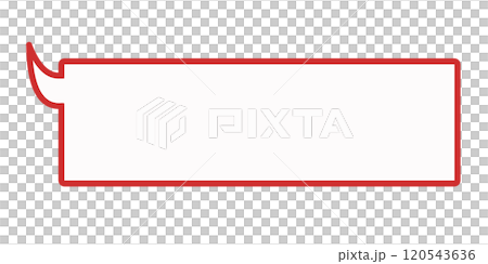 簡單水平氣泡2（紅/白） 120543636