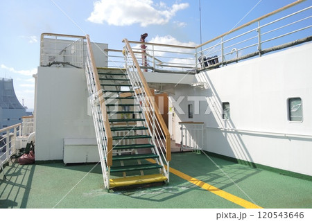 パンスタークルーズ「パンスタードリーム」のデッキと階段 120543646