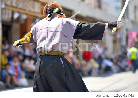 関東・小田原北条五代祭り(北條五代祭り)・戦国時代の武者行列、風魔忍者の雄姿・神奈川県小田原市(1) 関東・小田原北条五代祭り(北條五代祭り)・戦国時代の武者行列、風魔忍者の雄姿・神奈川県小田原市(1) 120543743