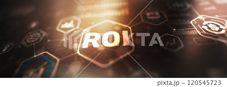 ROI Return on Investment Finance Internet Business Technology Concept ROI Return on Investment Finance Internet Business Technology Concept 120545723