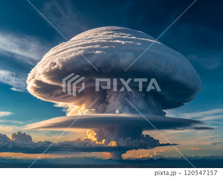 composite image of cloud over blue sky 120547157