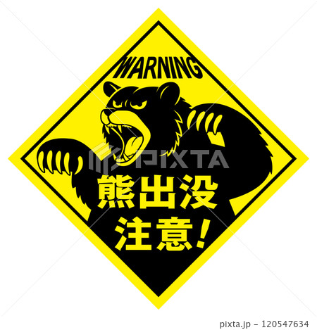 熊注意看板 熊注意看板 120547634