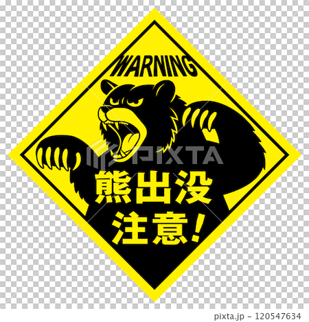 熊注意看板 熊注意看板 120547634