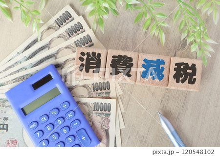 消費税の減税に関するイメージ 消費税の減税に関するイメージ 120548102