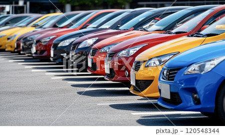 横から撮影した車 横から撮影した車 120548344