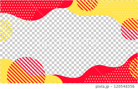 Pop geometric pattern background material 07 Purple Orange New Year's card material Frame Pop geometric pattern background material 07 Purple Orange New Year's card material Frame 120548356