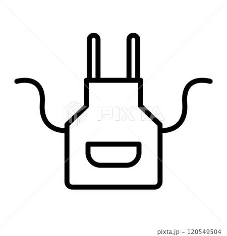 エプロンのアイコン エプロンのアイコン 120549504