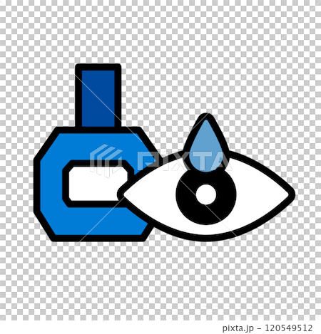 Eye drops icon Eye drops icon 120549512