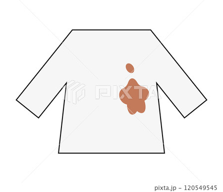 シミつきTシャツ 120549545