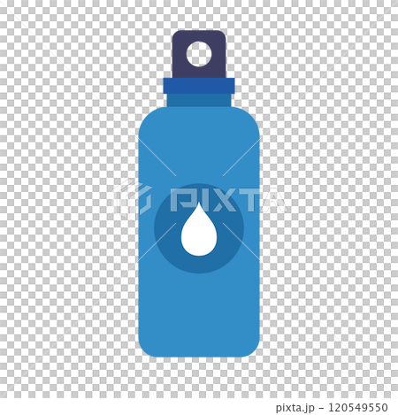 藍色水瓶圖標 藍色水瓶圖標 120549550