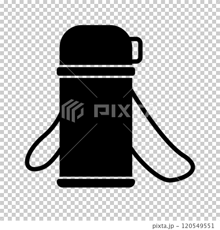水筒のシルエットアイコン 120549551