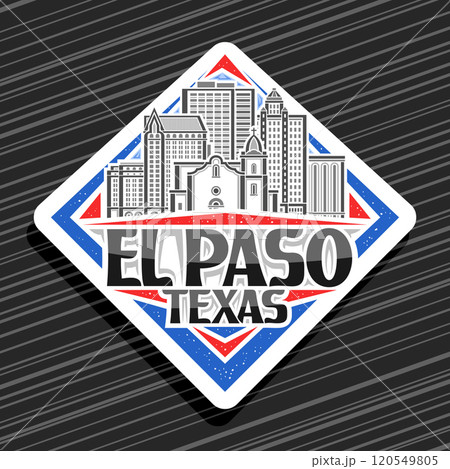 Vector logo for El Paso City 120549805