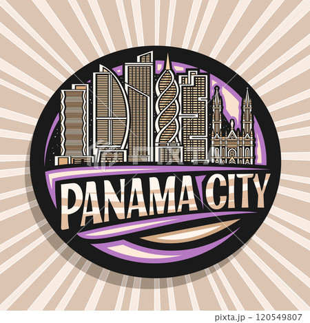 Vector logo for Panama City 120549807