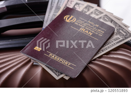 International passport of a citizen of Iran 120551893