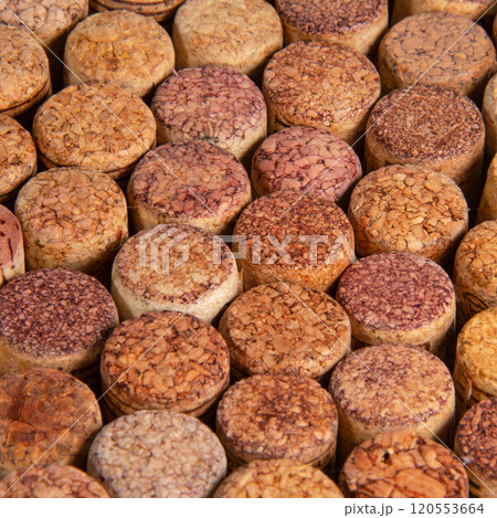 Many wine corks old vintage texture background Many wine corks old vintage texture background 120553664
