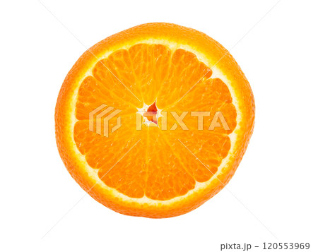 Perfect orange fruit isolated on the white background Perfect orange fruit isolated on the white background 120553969