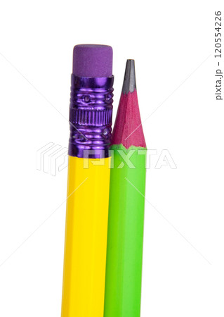 Bright pencil for drawing isolated on the white background 120554226