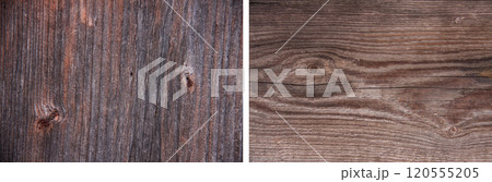 unpainted vintage wooden texture as background closeup 120555205