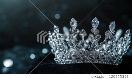 diamond silver crown for beauty contest queen of magic crystal tiara 120555391