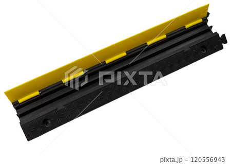 Open Yellow and Black Safety Ramp 120556943