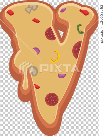 Pizza Alphabet Font Pizza Alphabet Font 120558362