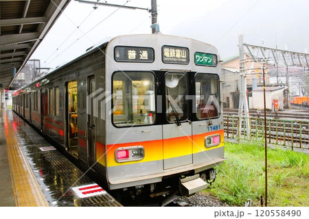 元東急の電車 宇奈月温泉駅 富山地方鉄道 富山県 元東急の電車 宇奈月温泉駅 富山地方鉄道 富山県 120558490