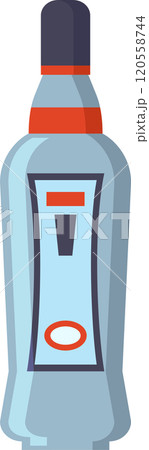 Electronic cigarette displaying liquid level and battery indicator, providing information about remaining e liquid and battery life for vaping 120558744