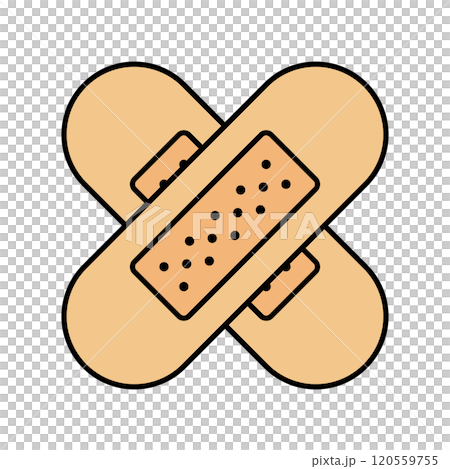 絆創膏・バンドエイドのアイコン 絆創膏・バンドエイドのアイコン 120559755