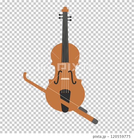 Violin and bow 120559775