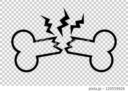 fracture icon fracture icon 120559926