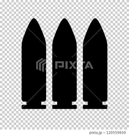 銃弾 シルエット 銃弾 シルエット 120559930