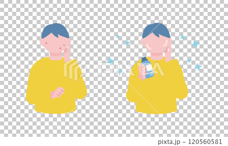 Skin Care Before After 120560581