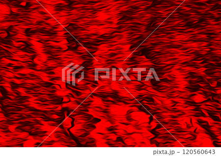 灼熱地獄・紅蓮の炎が絨毯のように一面を覆う毒々しい赤黒イメージ 120560643