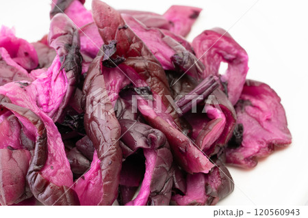 しば漬けのクローズアップ 120560943