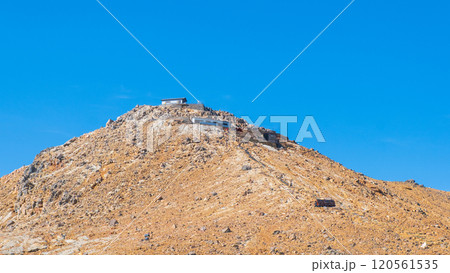 秋の御嶽山登山：剣ヶ峰頂上 120561535