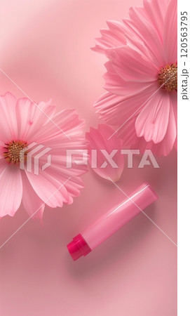 Lipstick cosmetic flower extract for female beauty fashion Lipstick cosmetic flower extract for female beauty fashion 120563795