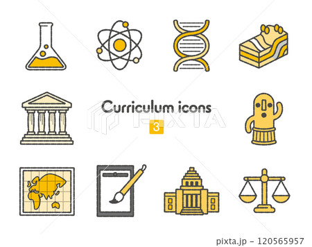 アイコン集〜教科3 120565957