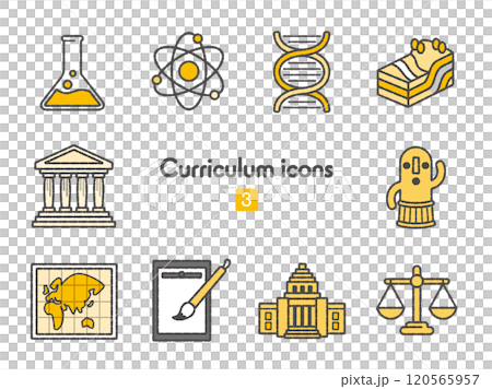 アイコン集〜教科3 120565957