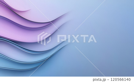 Soft, flowing curves in pastel colors blend seamlessly into one another, creating a calming and modern backdrop. The delicate waves evoke a sense of tranquility and elegance, making it a perfect Soft, flowing curves in pastel colors blend seamlessly into one another, creating a calming and modern backdrop. The delicate waves evoke a sense of tranquility and elegance, making it a perfect 120566140